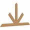 Ekena Millwork Saratoga Timber Gable Bracket, Western Red Cedar, 84"W x 45"H x 1 1/2"D x 5 1/2"F, 13/12 Pitch GBW084X45X0206SAR00SWR - alternate 3